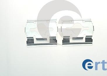 ERT 420011 - Комплектуючі, колодки дискового гальма autozip.com.ua