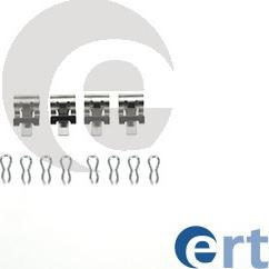 ERT 420012 - Комплектуючі, колодки дискового гальма autozip.com.ua