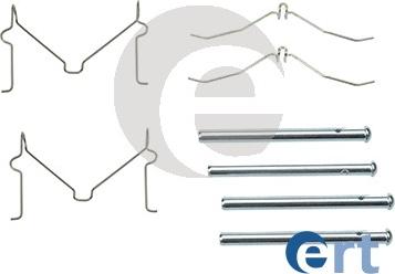 ERT 420086 - Комплектуючі, колодки дискового гальма autozip.com.ua