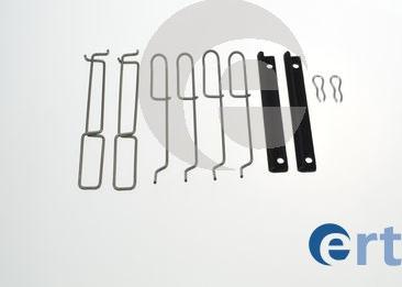 ERT 420088 - Комплектуючі, колодки дискового гальма autozip.com.ua