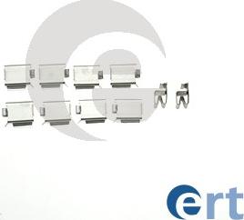 ERT 420039 - Комплектуючі, колодки дискового гальма autozip.com.ua