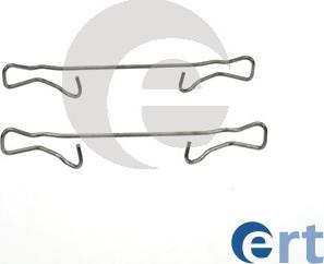 ERT 420036 - Комплект монтажный торм. колодок Daewoo. KIA. Opel пр-во ERT autozip.com.ua