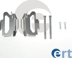 ERT 420037 - Комплектуючі, колодки дискового гальма autozip.com.ua