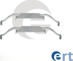 ERT 420079 - Комплектуючі, колодки дискового гальма autozip.com.ua