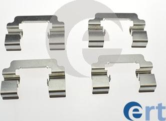 ERT 420143 - Комплектуючі, колодки дискового гальма autozip.com.ua
