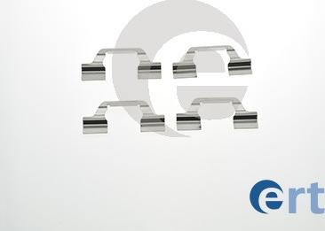 ERT 420159 - Комплектуючі, колодки дискового гальма autozip.com.ua