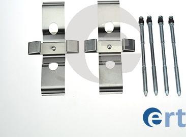 ERT 420125 - Комплектуючі, колодки дискового гальма autozip.com.ua