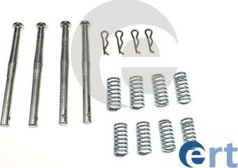 ERT 420343 - Комплектуючі, колодки дискового гальма autozip.com.ua