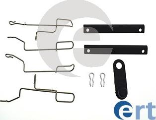 ERT 420319 - Комплектуючі, колодки дискового гальма autozip.com.ua