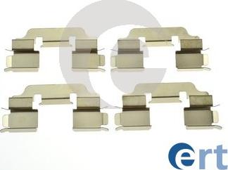 ERT 420314 - Комплектуючі, колодки дискового гальма autozip.com.ua