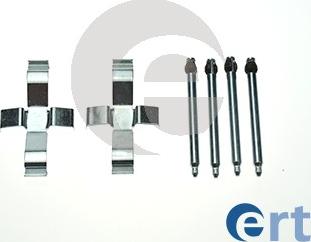ERT 420329 - Комплектуючі, колодки дискового гальма autozip.com.ua