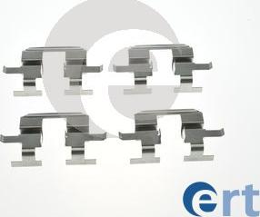 ERT 420290 - Комплектуючі, колодки дискового гальма autozip.com.ua