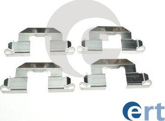 ERT 420245 - Комплектуючі, колодки дискового гальма autozip.com.ua