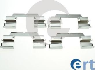ERT 420240 - Комплектуючі, колодки дискового гальма autozip.com.ua