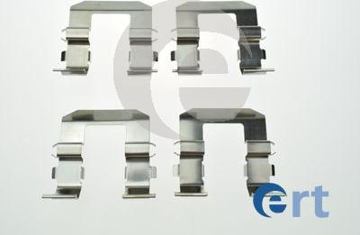 ERT 420248 - Комплектуючі, колодки дискового гальма autozip.com.ua