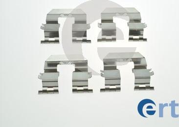 ERT 420253 - Комплектуючі, колодки дискового гальма autozip.com.ua