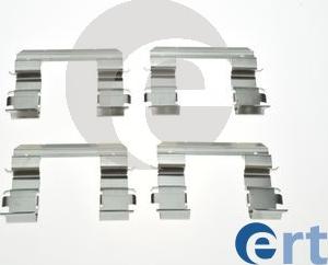 ERT 420262 - Комплектуючі, колодки дискового гальма autozip.com.ua