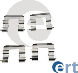 ERT 420216 - Комплектуючі, колодки дискового гальма autozip.com.ua