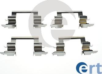ERT 420218 - Комплектуючі, колодки дискового гальма autozip.com.ua