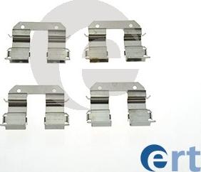 ERT 420212 - Комплектуючі, колодки дискового гальма autozip.com.ua