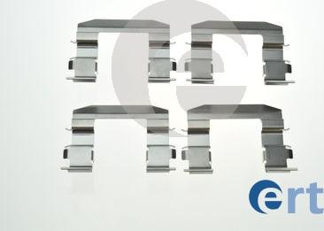 ERT 420217 - Комплектуючі, колодки дискового гальма autozip.com.ua