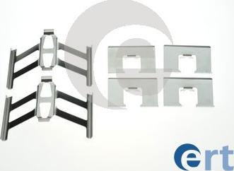 ERT 420239 - Комплектуючі, колодки дискового гальма autozip.com.ua