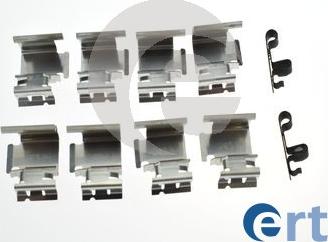 ERT 420275 - Комплектуючі, колодки дискового гальма autozip.com.ua
