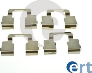 ERT 420278 - Комплектуючі, колодки дискового гальма autozip.com.ua
