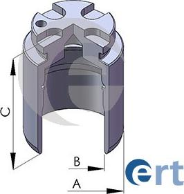 ERT 151371-C - Поршень, корпус скоби гальма autozip.com.ua