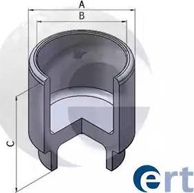 ERT 150931-C - Поршень, корпус скоби гальма autozip.com.ua