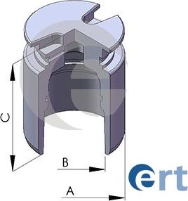 ERT 150562-C - Поршень, корпус скоби гальма autozip.com.ua