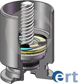 ERT 150198RK - Поршень, корпус скоби гальма autozip.com.ua