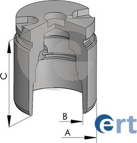 ERT 150898-C - Поршень, корпус скоби гальма autozip.com.ua