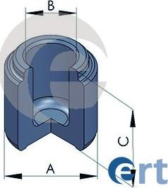 ERT 150272-C - Поршень, корпус скоби гальма autozip.com.ua