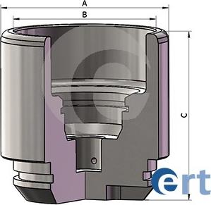 ERT 151454-C - Поршень, корпус скоби гальма autozip.com.ua