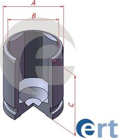 ERT 151439-C - Поршень, корпус скоби гальма autozip.com.ua