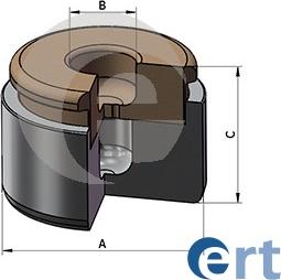 ERT 151579-C - Поршень, корпус скоби гальма autozip.com.ua