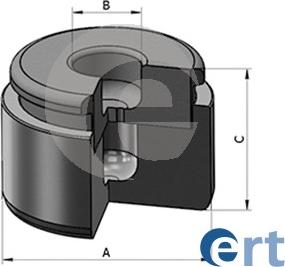 ERT 151607-C - Поршень, корпус скоби гальма autozip.com.ua