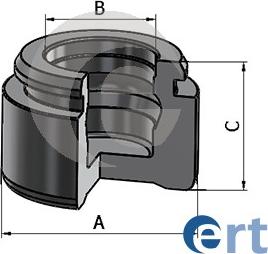 ERT 151686-C - Поршень, корпус скоби гальма autozip.com.ua