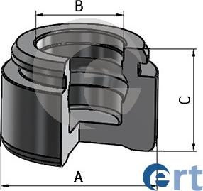 ERT 151674-C - Поршень, корпус скоби гальма autozip.com.ua