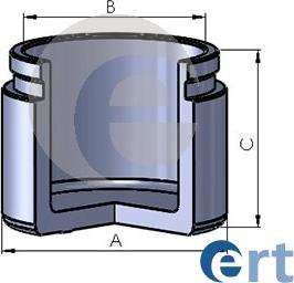 ERT 151845-C - Поршень, корпус скоби гальма autozip.com.ua