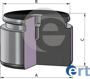 ERT 151367-C - Поршень, корпус скоби гальма autozip.com.ua