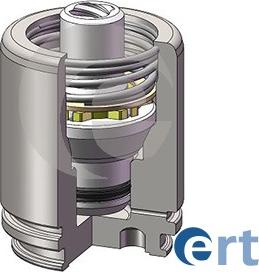 ERT 151203K - Поршень, корпус скоби гальма autozip.com.ua
