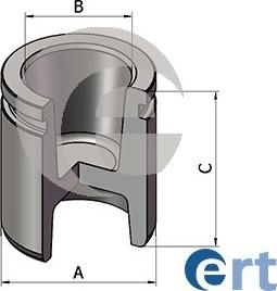 ERT 151742-C - Поршень, корпус скоби гальма autozip.com.ua