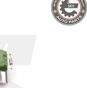 Esen SKV 94SKV024 - Опір, реле, вентилятор салону autozip.com.ua