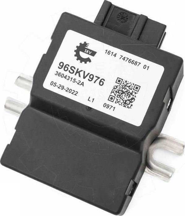 Esen SKV 96SKV976 - Керуючий прилад, паливний насос autozip.com.ua