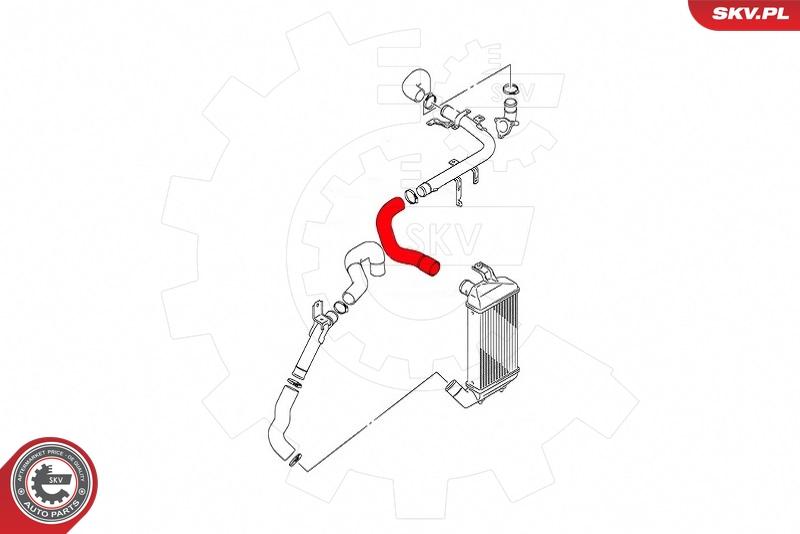 Esen SKV 43SKV294 - Трубка нагнітається повітря autozip.com.ua