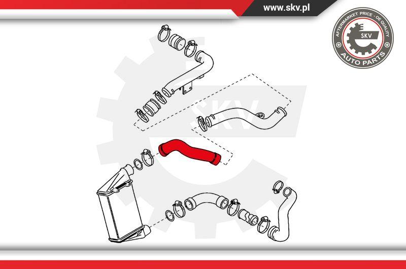 Esen SKV 24SKV215 - Трубка нагнітається повітря autozip.com.ua