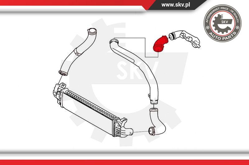 Esen SKV 24SKV724 - Трубка нагнітається повітря autozip.com.ua