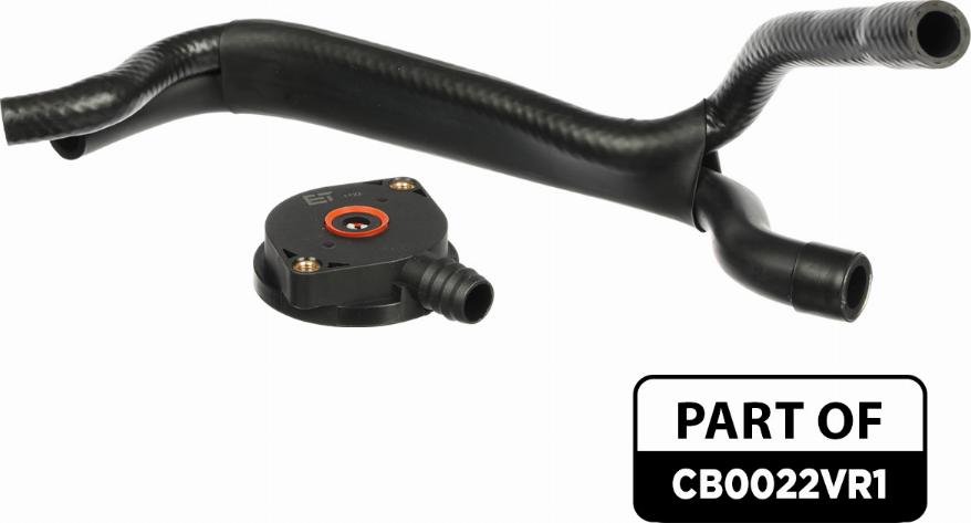 ET Engineteam CB0022VR1 - Маслознімний щиток, вентиляція картера autozip.com.ua